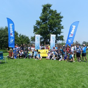 2015年7月12日（日）「グッチャリ青空ミーティング〜彩湖のマナーを考える〜」が開催され、103名のサイクリストが集まり意見交換をしました。