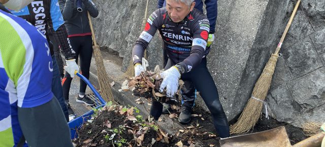 2022年12月11日（日）年末恒例「いろは坂」清掃 〜地元ローディ達のアタリマエが日本の自転車文化を創る〜